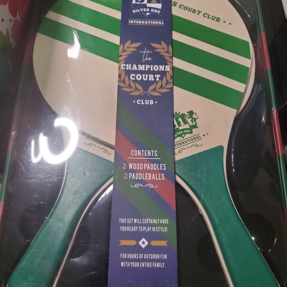 Silver One International Wood Paddles & Paddlers